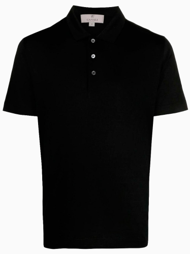 Canali Knitted Polo T-Shirt