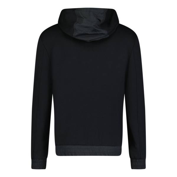 Canali Black Edition Tonal Hooded Hi-Tech Jacket
