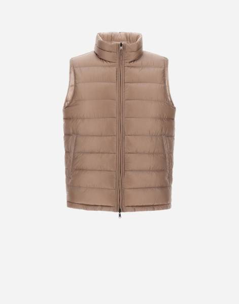 Herno Reversible Sleeveless Jacket in Nylon Ultralight