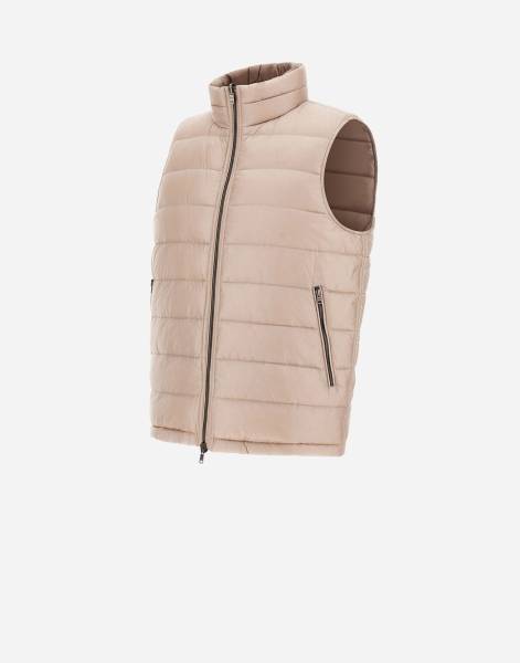 Herno Reversible Sleeveless Jacket in Nylon Ultralight