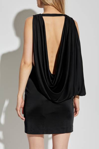 DSQUARED2 Black Draped Dress
