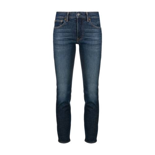 Polo Ralph Lauren Mid-Rise Cropped Jeans