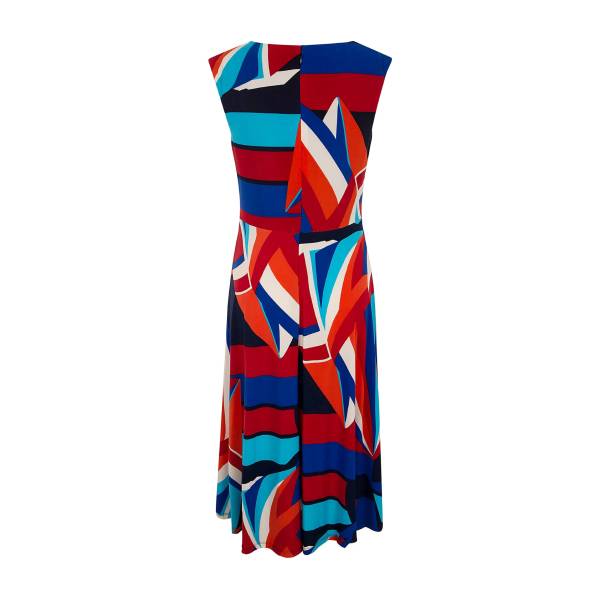 Lauren Ralph Lauren Patterned Midi Dress