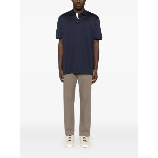 Eleventy Cotton Polo Shirt