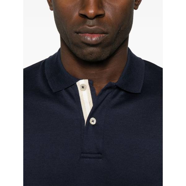 Eleventy Cotton Polo Shirt