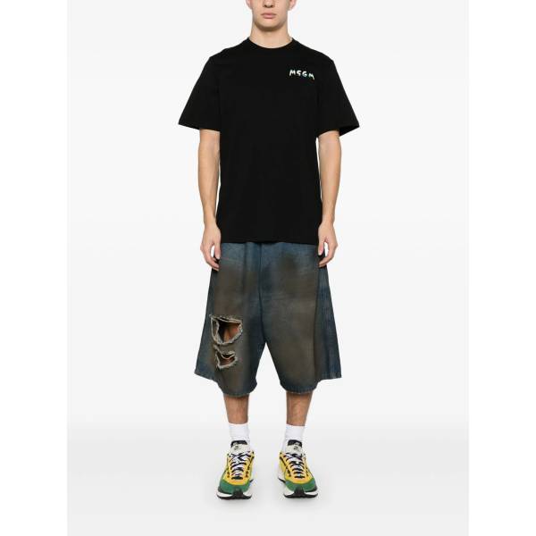 MSGM Logo-Print T-Shirt