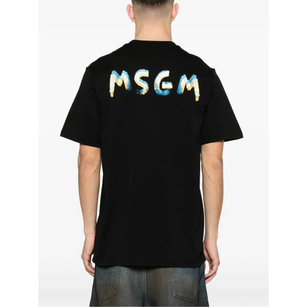 MSGM Logo-Print T-Shirt