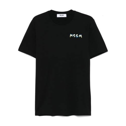 MSGM Logo-Print T-Shirt