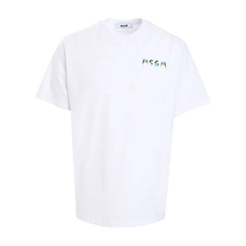 MSGM Logo-Print T-Shirt