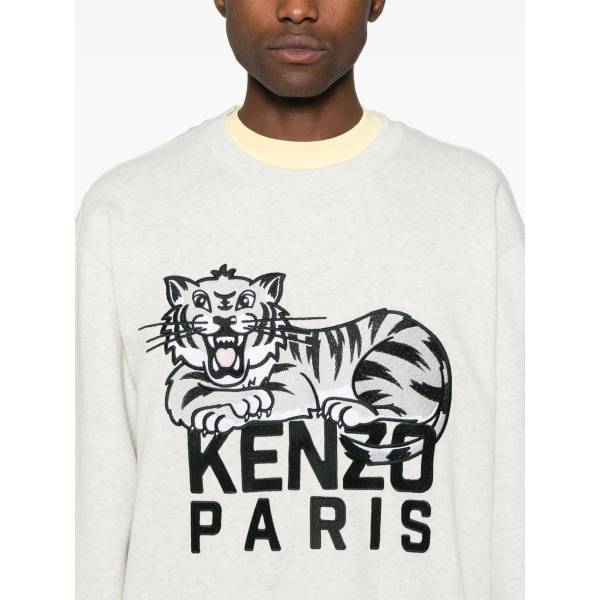 KENZO Happy Tiger Embroidered Sweatshirt