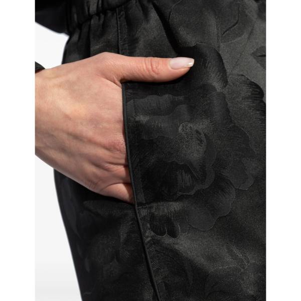 KENZO Silk-Blend Straight Pants