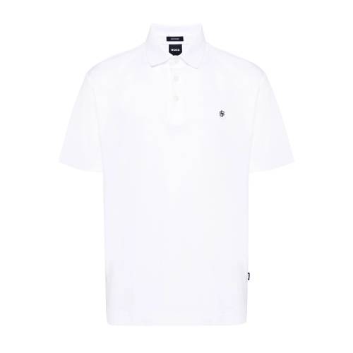 BOSS Logo-Appliqué Polo Shirt