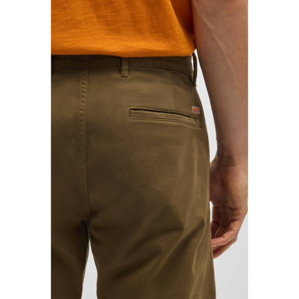 BOSS Mid-Rise Stretch-Cotton Chinos