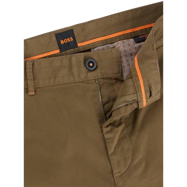 BOSS Mid-Rise Stretch-Cotton Chinos