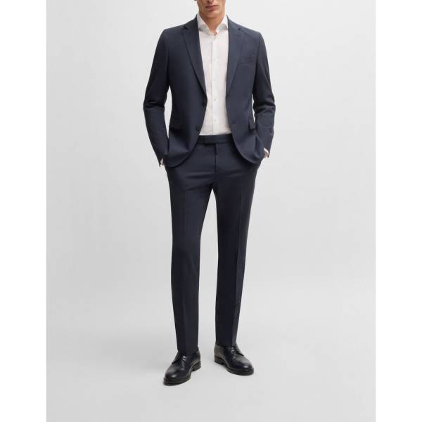 Slim-Fit Suit in A Performance-Stretch Wool Blend