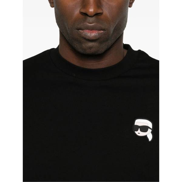 Karl Lagerfeld Karl Ikon-Patch T-Shirt