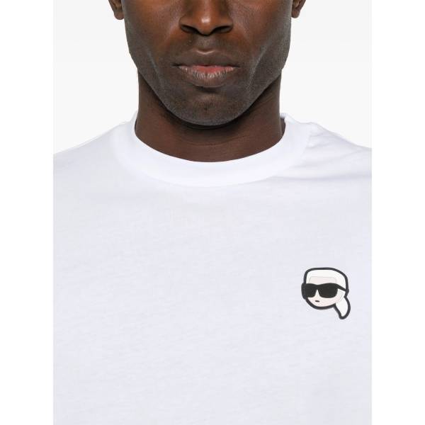 Karl Lagerfeld Karl Ikon-Patch T-Shirt