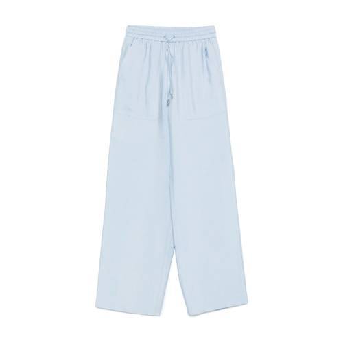 BOSS Wide-Leg Twill Trousers