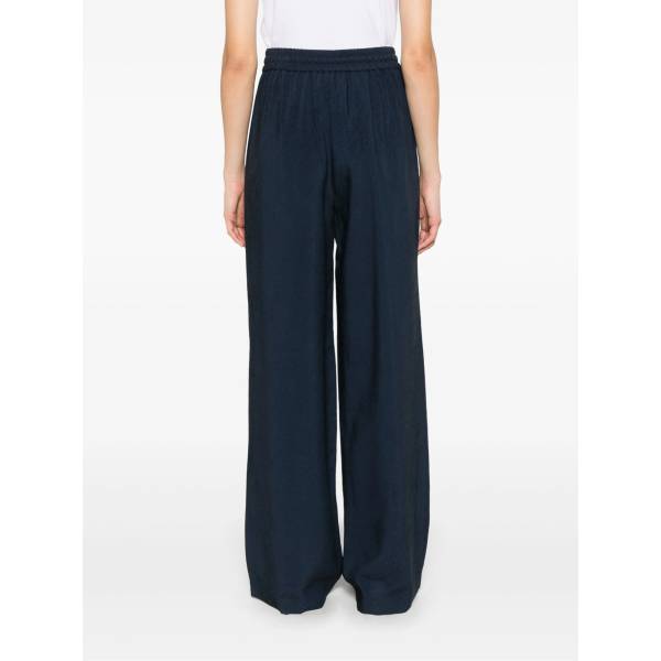 BOSS Twill Wide-Leg Trousers