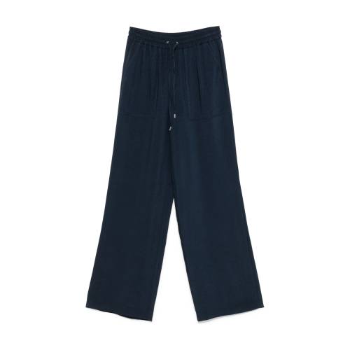 BOSS Twill Wide-Leg Trousers