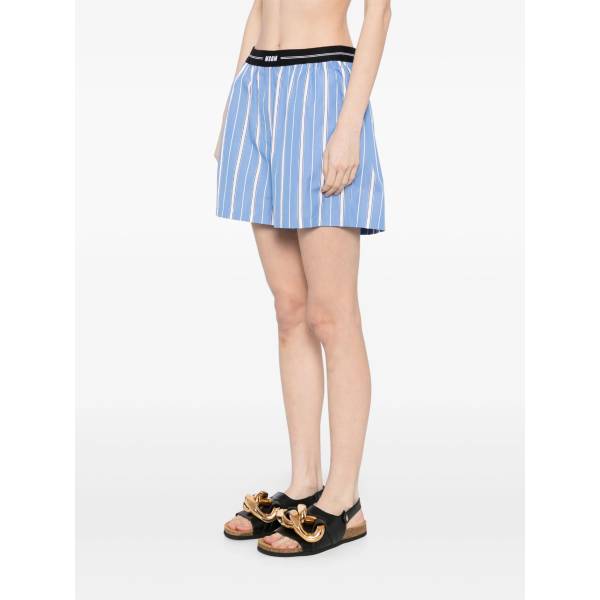 MSGM Striped Shorts