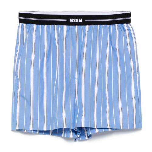 MSGM Striped Shorts