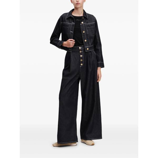 Karl Lagerfeld Cropped Denim Jacket