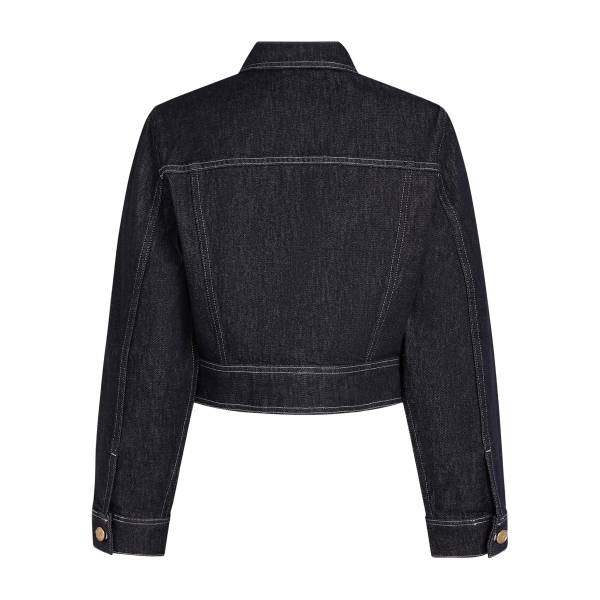 Karl Lagerfeld Cropped Denim Jacket