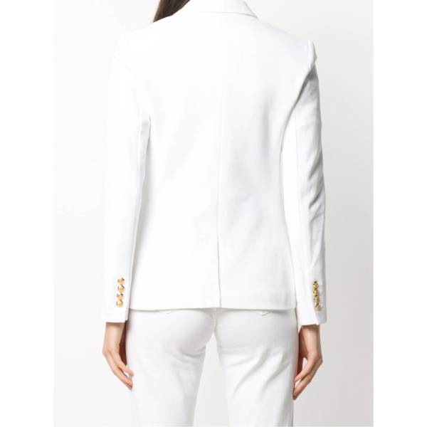 Lauren Ralph Lauren Single-Breasted Logo Blazer