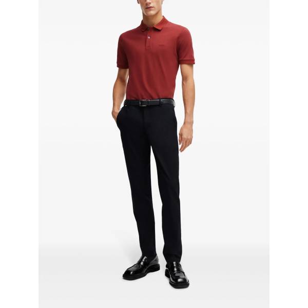 BOSS Mid-Rise Slim-Fit Trousers