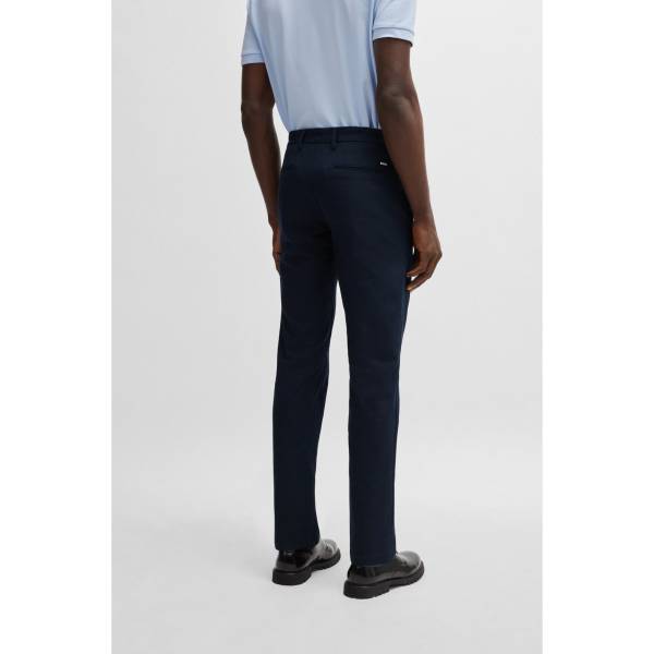 BOSS Mid-Rise Slim-Fit Trousers