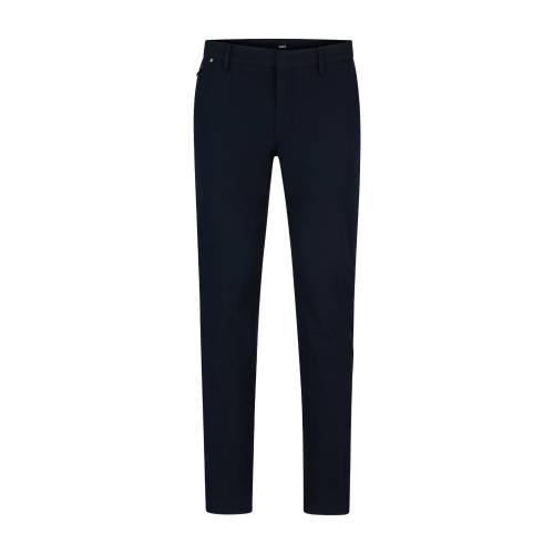 BOSS Mid-Rise Slim-Fit Trousers