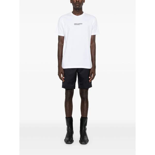 DSQUARED2 Logo-Print Cotton T-Shirt