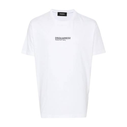 DSQUARED2 Logo-Print Cotton T-Shirt