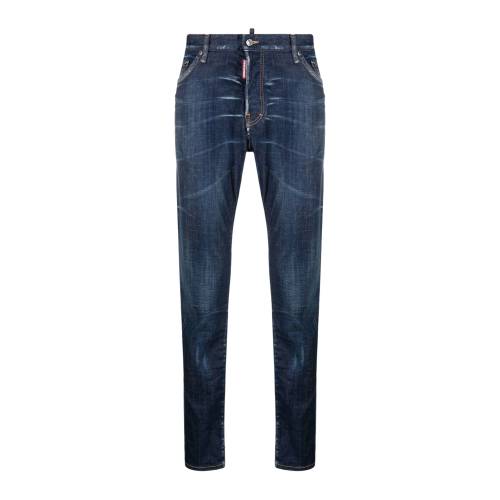 DSQUARED2 Slim-Cut Stretch-Cotton Jeans