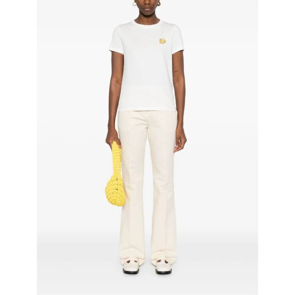 KENZO Flared Cotton Trousers
