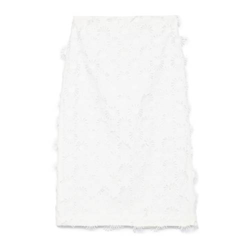 MSGM Appliqué-Detail Midi Skirt