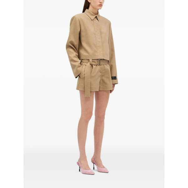 MSGM Belted Shorts