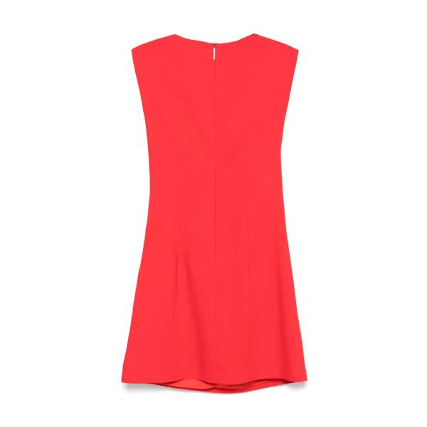 MSGM Twist-Detail Mini Dress