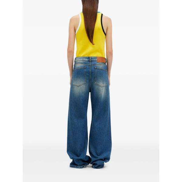 MSGM Wide-Leg Jeans