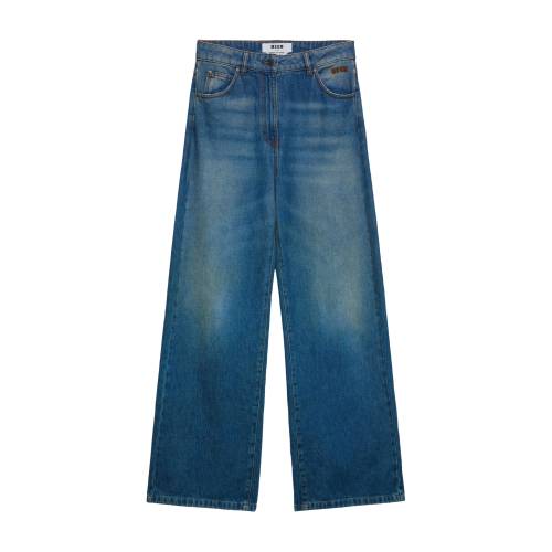 MSGM Wide-Leg Jeans