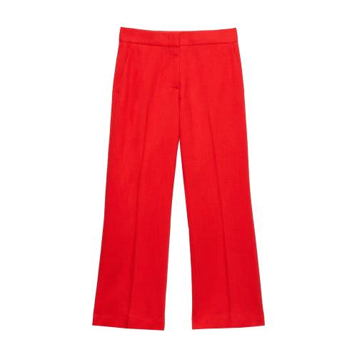 MSGM Straight Cropped Trousers