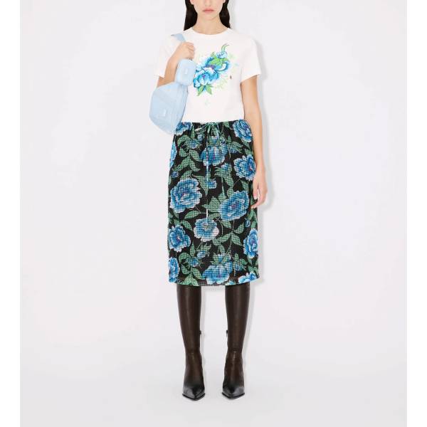 KENZO Peonies Skirt