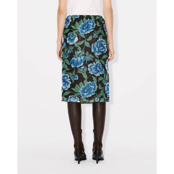 KENZO Peonies Skirt